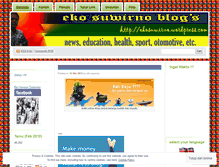 Tablet Screenshot of ekosuwirno.wordpress.com