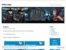 Tablet Screenshot of elitesaqw.wordpress.com