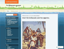 Tablet Screenshot of conlosojosdelalma.wordpress.com