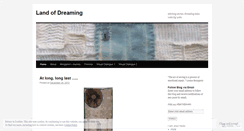 Desktop Screenshot of landofdreaming.wordpress.com