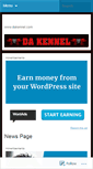 Mobile Screenshot of dakennel.wordpress.com