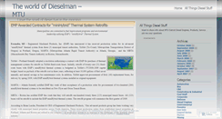Desktop Screenshot of dieselman.wordpress.com