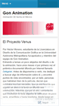 Mobile Screenshot of gonanimation.wordpress.com