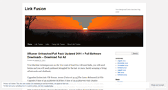 Desktop Screenshot of linkfusion.wordpress.com