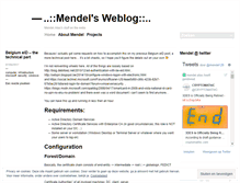 Tablet Screenshot of mendel129.wordpress.com