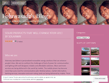 Tablet Screenshot of foluwasade.wordpress.com