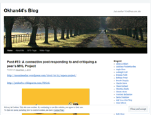 Tablet Screenshot of okhan44.wordpress.com