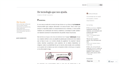 Desktop Screenshot of desalud.wordpress.com