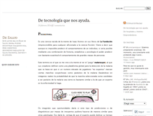 Tablet Screenshot of desalud.wordpress.com