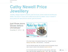 Tablet Screenshot of cathynewellprice.wordpress.com