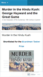 Mobile Screenshot of murderinthehindukush.wordpress.com