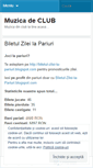 Mobile Screenshot of muzicadeclub.wordpress.com