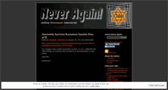 Desktop Screenshot of holokauston.wordpress.com