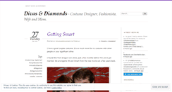 Desktop Screenshot of divasanddiamonds.wordpress.com