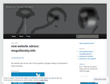 Tablet Screenshot of moguillansky.wordpress.com