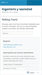 Mobile Screenshot of ingenieriaysociedad.wordpress.com
