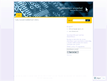 Tablet Screenshot of ingenieriaysociedad.wordpress.com