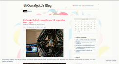 Desktop Screenshot of oswalgoku.wordpress.com