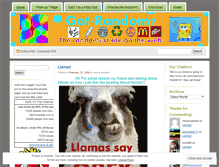 Tablet Screenshot of gotrandom.wordpress.com