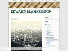 Tablet Screenshot of eblanken.wordpress.com