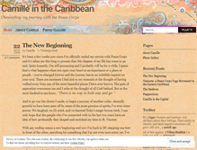 Tablet Screenshot of camillepeace.wordpress.com