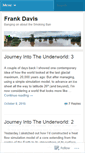 Mobile Screenshot of cfrankdavis.wordpress.com