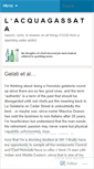 Mobile Screenshot of lacquagassata.wordpress.com