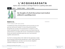 Tablet Screenshot of lacquagassata.wordpress.com