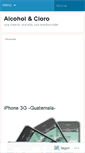 Mobile Screenshot of alcoholycloro.wordpress.com