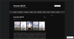 Desktop Screenshot of chantiermer.wordpress.com