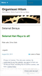 Mobile Screenshot of organisasihitam.wordpress.com
