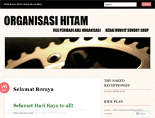 Tablet Screenshot of organisasihitam.wordpress.com