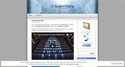 Desktop Screenshot of ilguerrillero.wordpress.com