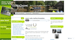 Desktop Screenshot of closer2home.wordpress.com