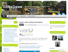 Tablet Screenshot of closer2home.wordpress.com