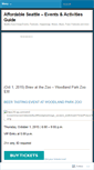 Mobile Screenshot of affordableseattle.wordpress.com