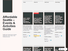 Tablet Screenshot of affordableseattle.wordpress.com