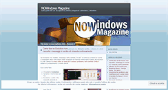 Desktop Screenshot of nowindowsmag.wordpress.com