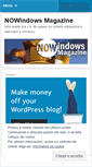 Mobile Screenshot of nowindowsmag.wordpress.com