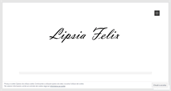 Desktop Screenshot of lipsiafelix.wordpress.com