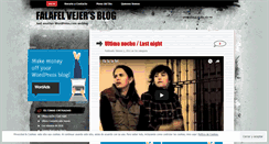 Desktop Screenshot of falafeles.wordpress.com