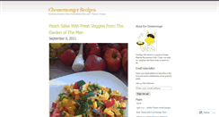 Desktop Screenshot of cheesemongerrecipes.wordpress.com