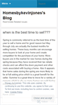 Mobile Screenshot of homesbykevinjones.wordpress.com