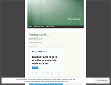 Tablet Screenshot of ahavenofhope.wordpress.com