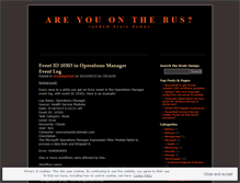 Tablet Screenshot of iamoffthebus.wordpress.com