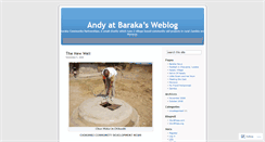 Desktop Screenshot of andyatbaraka.wordpress.com