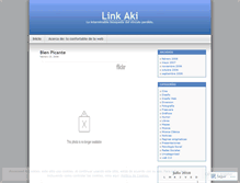 Tablet Screenshot of linkaki.wordpress.com