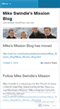Mobile Screenshot of mikeswindle.wordpress.com