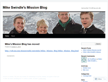 Tablet Screenshot of mikeswindle.wordpress.com