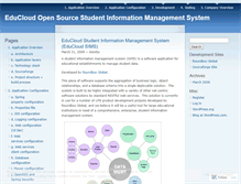 Tablet Screenshot of educloudsims.wordpress.com